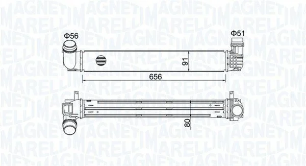 Інтеркулер MAGNETI MARELLI 351319204730 (фото 1)