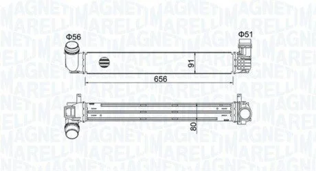 Интеркуллер MAGNETI MARELLI 351319204730
