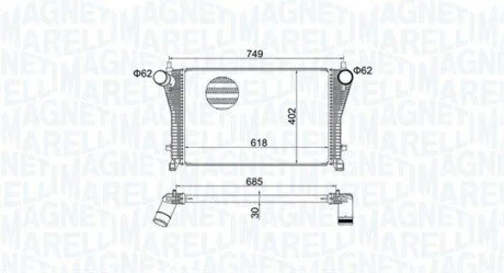 Інтеркулер MAGNETI MARELLI 351319205370