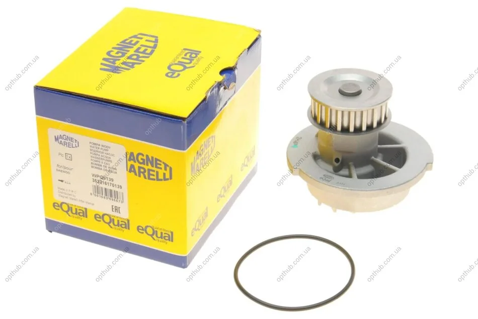 Водяний насос (Вир-во Magneti Marelli кор.код. WPQ0139) MAGNETI MARELLI 352316170139 (фото 1)