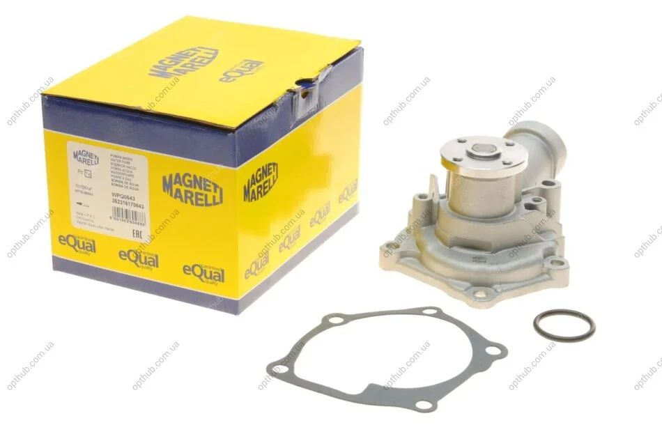 Водяний насос (Вир-во Magneti Marelli кор.код. WPQ0643) MAGNETI MARELLI 352316170643 (фото 1)