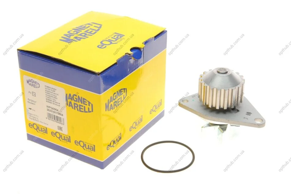 Водяний насос (Вир-во Magneti Marelli кор.код. WPQ0904) MAGNETI MARELLI 352316170904 (фото 1)