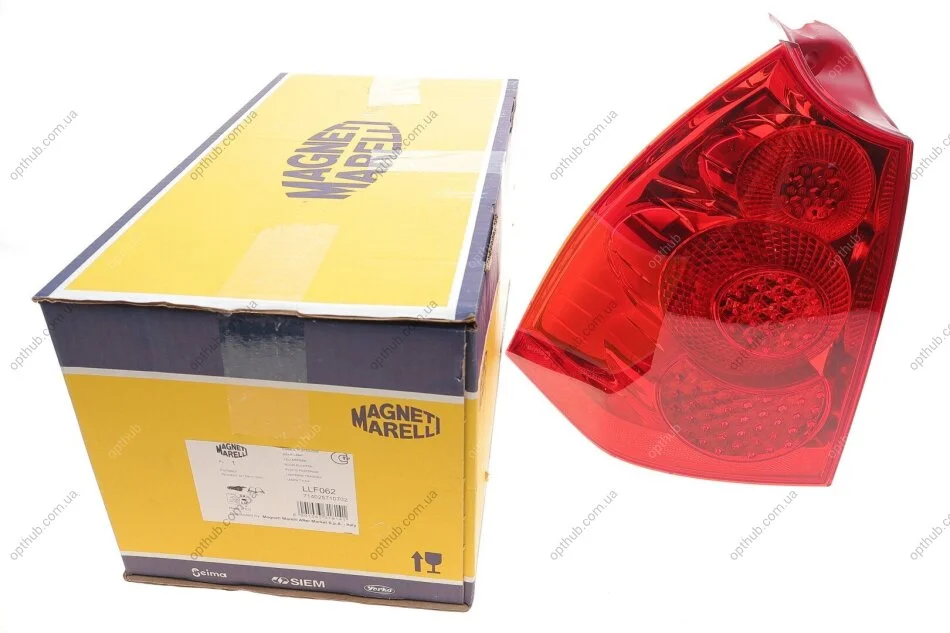 Ліхтар задній Peugeot 307 00-09 (L) (opt-om) MAGNETI MARELLI 714025710702 (фото 1)