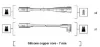 Комплект проводів запалювання AUDI 100 C3, 80 B3, 80 B4 SEAT CORDOBA, IBIZA II, TOLEDO I VW CORRADO, GOLF I, GOLF II, GOLF III, JETTA II, POLO, POLO CLASSIC, POLO II 1.0-2.0 10.81-10.02 MAGNETI MARELLI 941055040529 (фото 1)