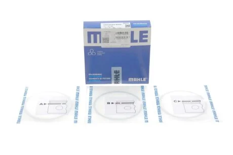 Кільця поршневі MB 88,50 OM611/612/613 2,2TD/2,7TD/3,2TD (вир-во Mahle) MAHLE / KNECHT 001 36 N2