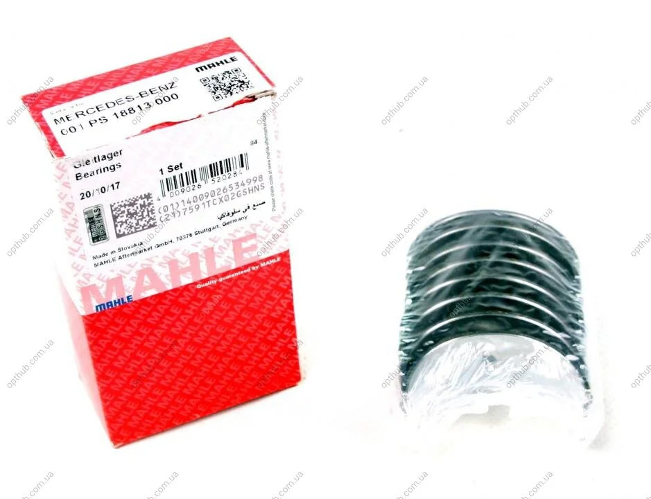 Вкладиші шатунні MB 208 2.3D OM601 (STD) MAHLE UA63 MAHLE / KNECHT 001 PS 18813 000 (фото 1)