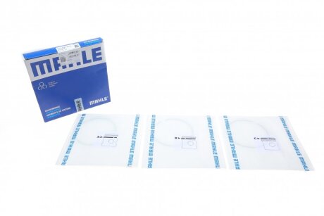 Кільця поршневі MB 102.0 (3/2.5/4) OM904/OM906 (Mahle) MAHLE / KNECHT 003 16 N0
