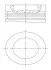 Поршень MB MAHLE / KNECHT 003 97 00 (фото 1)