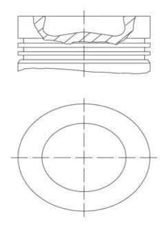 Поршень MB MAHLE / KNECHT 003 97 00