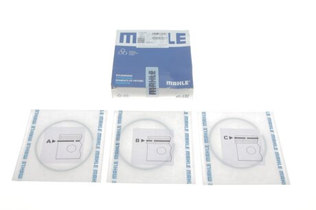 Кільця поршневі FIAT 82,00 1,9TDi/2,4TDi 98- (. Mahle) C.I.U MAHLE / KNECHT 009 81 N0