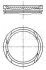 Поршень MAHLE / KNECHT 010 05 01 (фото 1)
