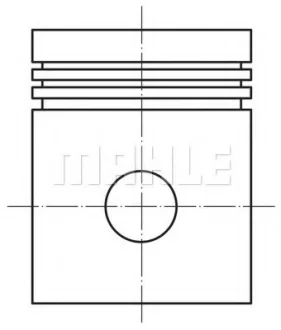 Поршень OPEL 80.5 X18XE1/Z18XEL/Z18XE 95-> MAHLE / KNECHT 012 02 00