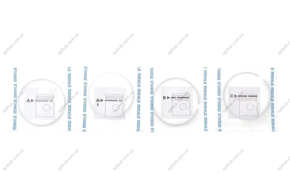 Кільця поршневі MAHLE / KNECHT 013 RS 10101 0N0 (фото 1)