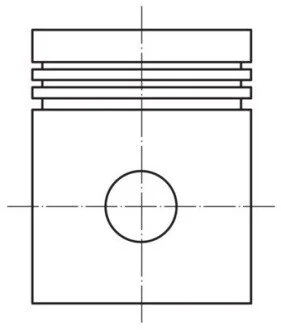 Поршень MAHLE / KNECHT 0156102