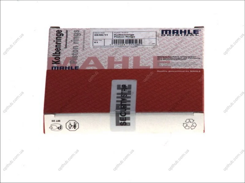 Кільця поршневі RENAULT 81,00 1,7i F2N/F3N (вир-во Mahle) MAHLE / KNECHT 021 82 N0 (фото 1)