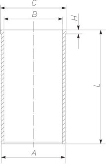 Гільза RENAULT 89.00 G9U720/724/730/750/754 -ua MAHLE / KNECHT 021 WV 34 00