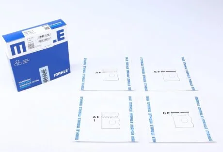 Кільця поршневі (1CYL) RENAULT 80.0 (1.5/1.5/2.5) K4J/K4M/K7M MAHLE / KNECHT 022 02 N1