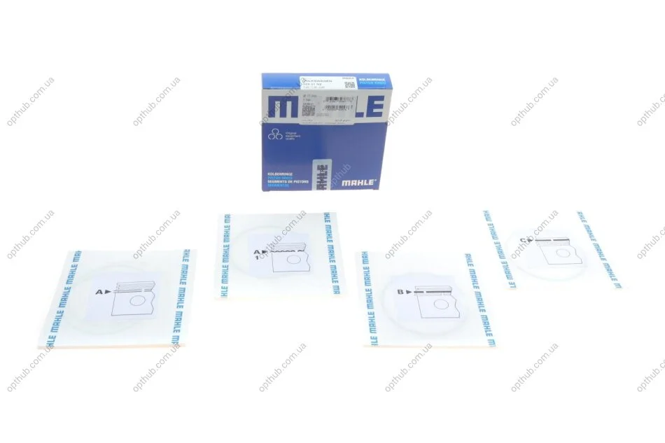 Кільця поршневі MAHLE MAHLE / KNECHT 028 01 N2 (фото 1)