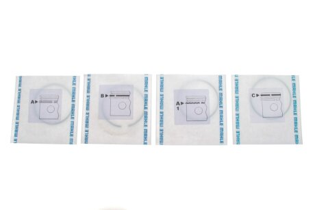 Кільця поршневі Seat Ibiza V/Skoda Octavia/VW Caddy/Golf 1.2TSI 08- (71.00mm/STD) (1-1.2-2) UA63 MAHLE / KNECHT 028 10 N0