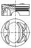 Поршень MAHLE MAHLE / KNECHT 028 PI 00117 000 (фото 1)