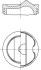 Поршень VAG 84.5 (1-3 CYL) CAJA/CAKA/CCAA/CCBA/CGEA/CGFA/CGWB/CGWC/CGWD/CGXB/CGXC/CJTA/CMUA/C 028 PI 00124 000 028PI00124000