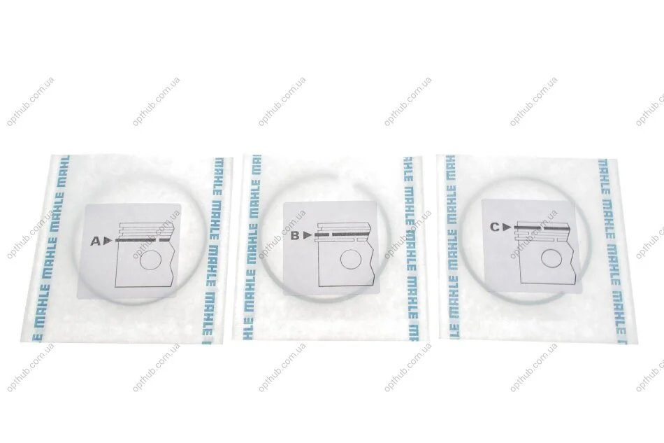 Кільця поршневі MAHLE MAHLE / KNECHT 028 RS 10100 0N2 (фото 1)