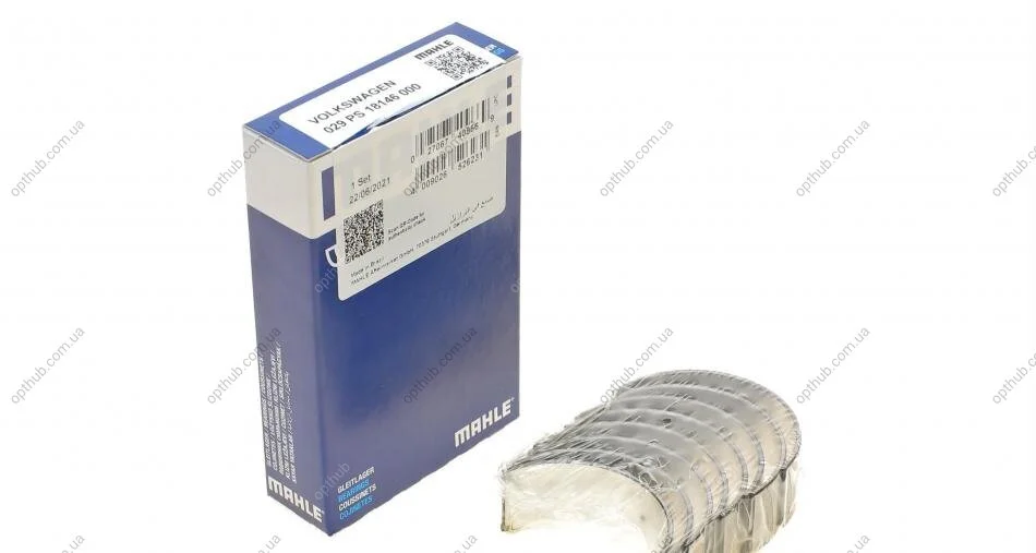 Вкладиші шатунні VAG STD 1,6-2,0 (вир-во Mahle) MAHLE / KNECHT 029 PS 18146 000 (фото 1)