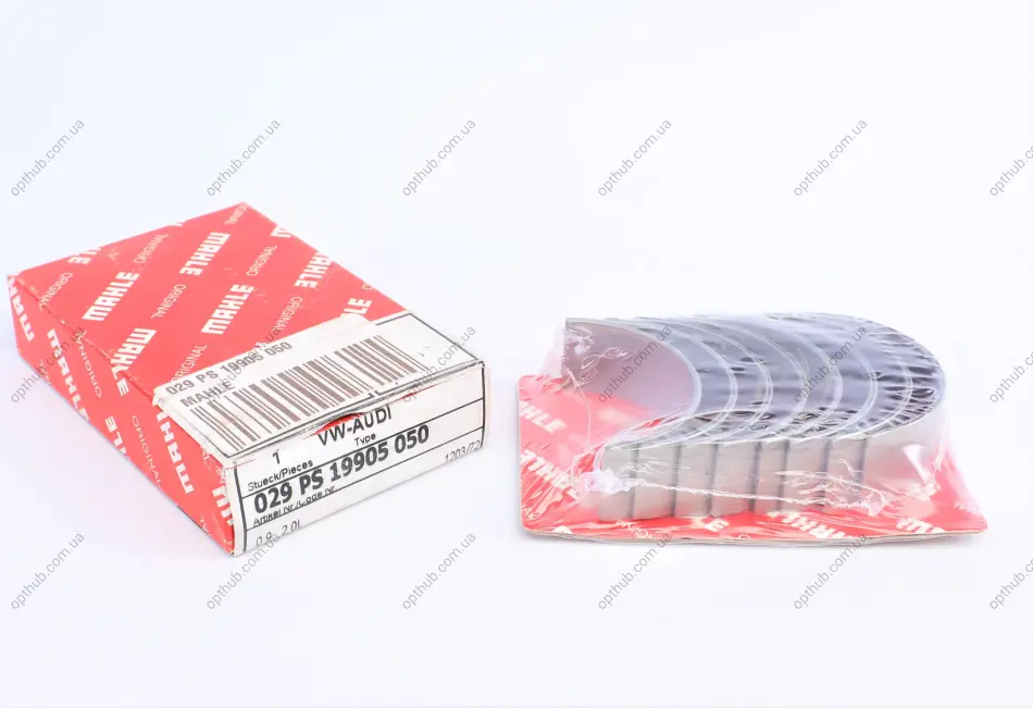 Підшипники ковзання шатунні MAHLE MAHLE / KNECHT 029 PS 19905 050 (фото 1)