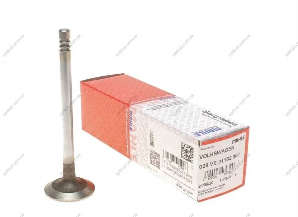 Клапан двигуна MAHLE / KNECHT 029 VE 31162 000 (фото 1)