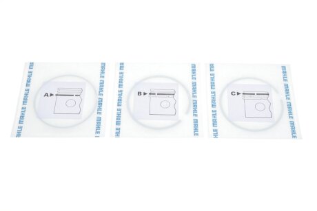 Кільця поршневі VAG 83,01 2,0/2,8 (Mahle) MAHLE / KNECHT 030 31 N1