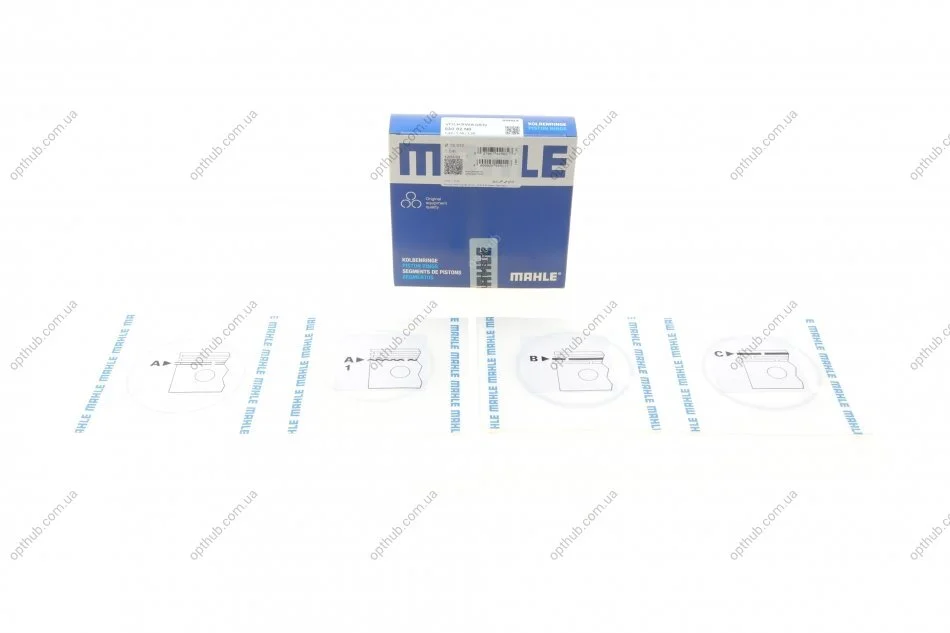 Кільця поршневі VAG 76,51 1,4/1,6 (вир-во Mahle) C.I.U MAHLE / KNECHT 030 82 N0 (фото 1)
