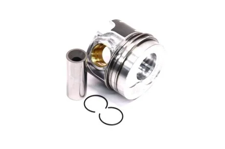 Поршень з кільцями VAG 80.00 1.9TDI AXC/AXB/ASZ/ARL T5 03- (CYL 1-2) TRAPEZ (вир-во Mahle) MAHLE / KNECHT 030 86 02
