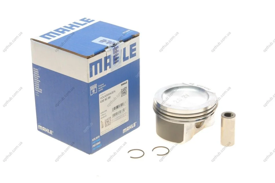 Поршень VW Bora/Golf IV/Passat 2.0 00-05 (82.51mm/STD) MAHLE UA63 MAHLE / KNECHT 030 92 00 (фото 1)