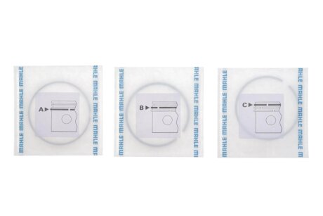 Кільця поршневі (1CYL) VAG 83.0 (1.2/1.5/2) ALT/ASN/AWA/AXW/AXX/BBJ/BGB/BLR/BLX/BLY/BMB/BPG/BPJ/BPR/ MAHLE / KNECHT 033 19 N3