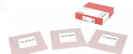 Кільця поршневі Peugeot Partner 1.9D (83.00mm/STD) (2-2-3) MAHLE UA63 MAHLE / KNECHT 039 24 N0