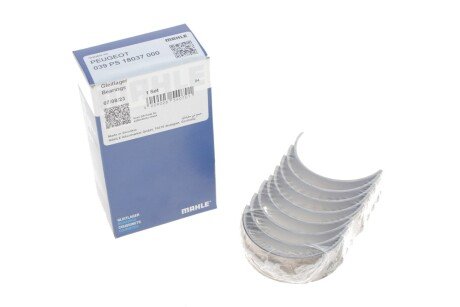 Вкладиші шатунні Fiat Ducato/Scudo 1.9D (STD) MAHLE UA63 MAHLE / KNECHT 039 PS 18037 000