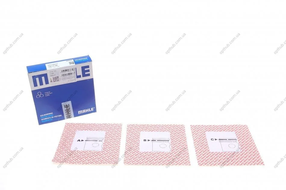 Кільця поршневі PSA 82,20 DW8 (вир-во Mahle) MAHLE / KNECHT 040 01 N0 (фото 1)