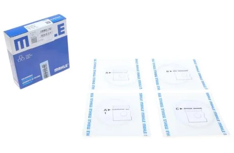 Кільця поршневі PSA 75,00 TU3JP 1,4 (Mahle) MAHLE / KNECHT 040 02 N0