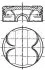 Поршень MAHLE / KNECHT 081PI00111001 (фото 1)