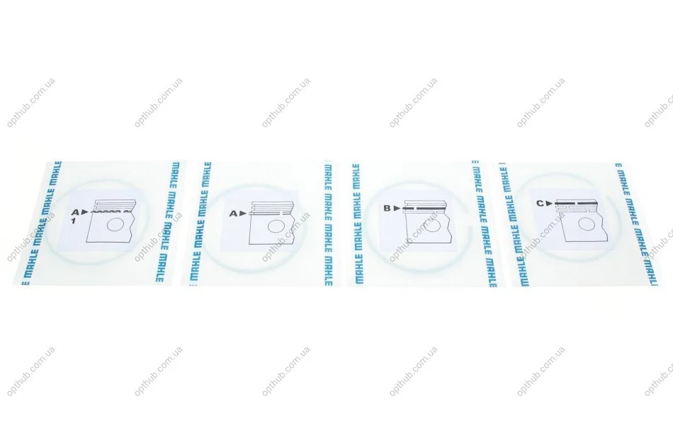 Кільця поршневі MAHLE MAHLE / KNECHT 081 RS 00111 0N0 (фото 1)