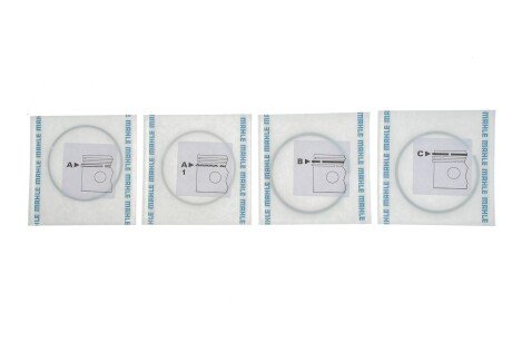 Кільця поршневі BMW 3 (E36)/5 (E34) 1.6i (M42)/1.8i (M40/M43) (84.00mm/STD) (1.5-1.5-2) MAHLE UA63 MAHLE / KNECHT 082 72 N0