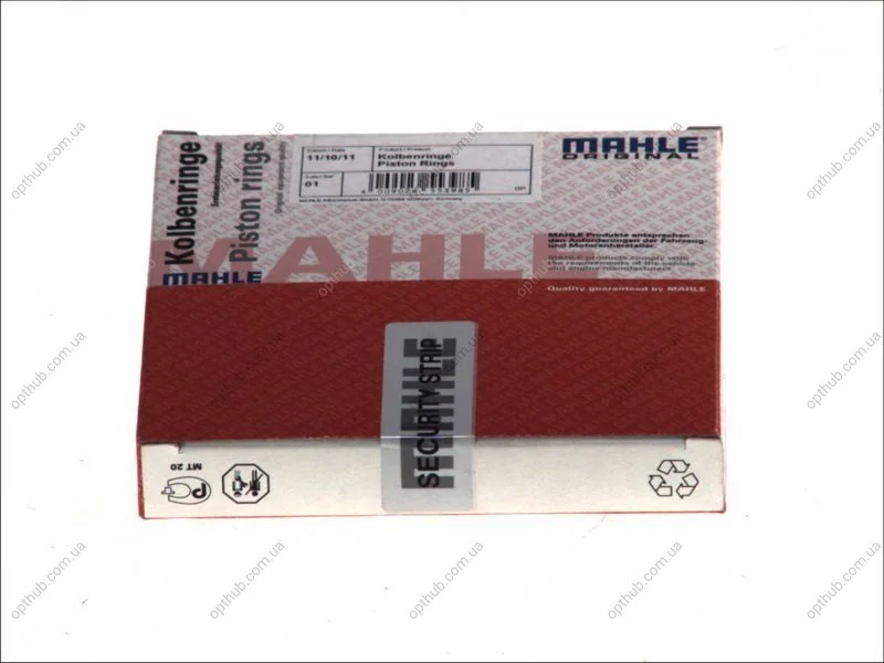 Кильця поршневи VW LT 2.8TDI 96-116kw (93.00mm/STD) (2.5-2-3) MAHLE (opt-om) MAHLE / KNECHT 151 10 N0 (фото 1)