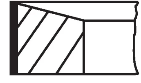 Кольца поршневые (1CYL) MITSUBISHI 91.1 (2.5/2/4) 2.3TD 4D55T/4D56T 1980-1986 MAHLE / KNECHT 676 13 N0