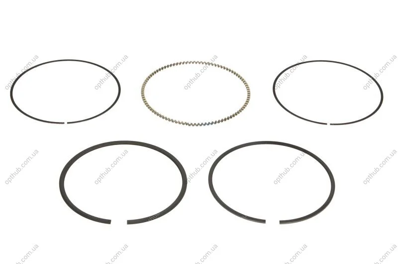Кільця поршневі Hyundai Accent/i30/Solaris/Kia Carens/Cee'd 1.4/1.6 06- (77.0mm/STD) (1. UA63 MAHLE / KNECHT 681 RS 00106 0N0 (фото 1)