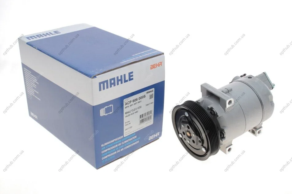 Компресор кондиціонера MAHLE / KNECHT ACP 606 000S (фото 1)