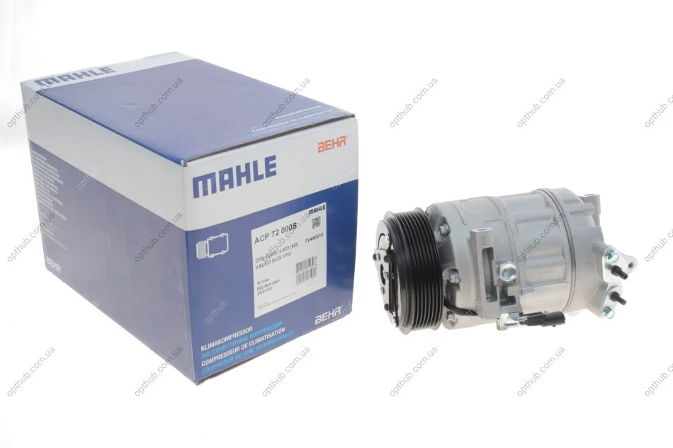 Компресор кондиціонера MAHLE MAHLE / KNECHT ACP 72 000S (фото 1)