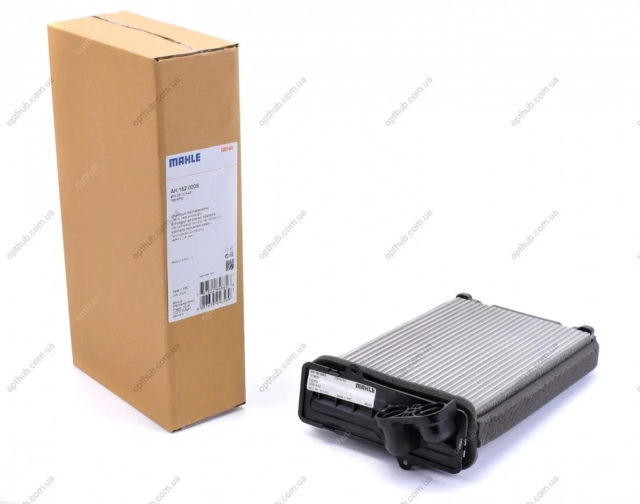 Радіатор пічки Renault Scenic 99-03/Megane 96-99 MAHLE (opt-om) MAHLE / KNECHT AH 162 000S (фото 1)