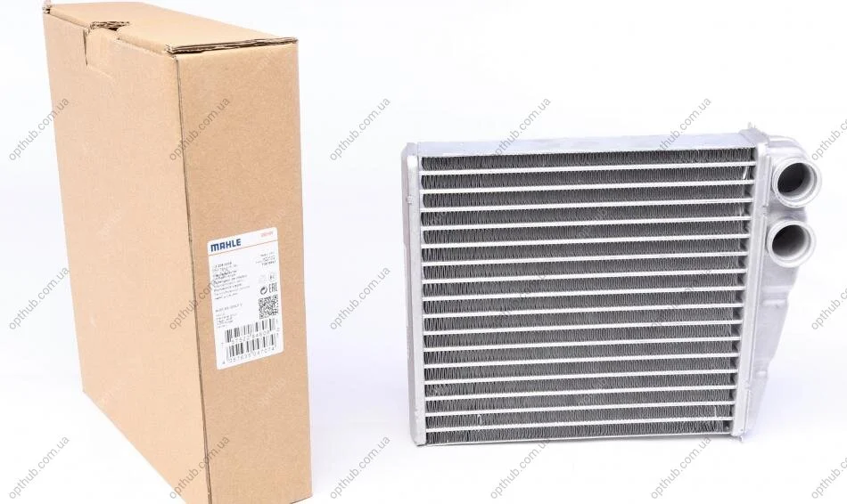 Радіатор пічки VW Caddy III/IV/Golf V/VI 03- (180x185x32) MAHLE (opt-om) MAHLE / KNECHT AH 208 000S (фото 1)