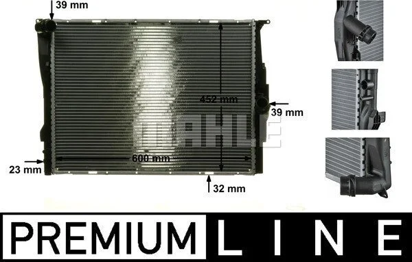 Радіатор охолодження MAHLE / KNECHT CR 1090 000P (фото 1)
