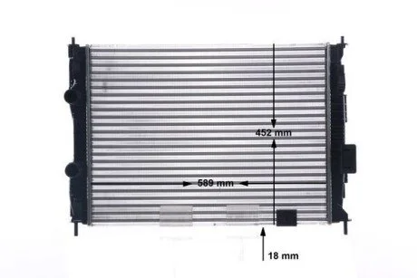 Радіатор охолоджування NISSAN QASHQAI 2007>2010 -ua MAHLE / KNECHT CR 15 000S